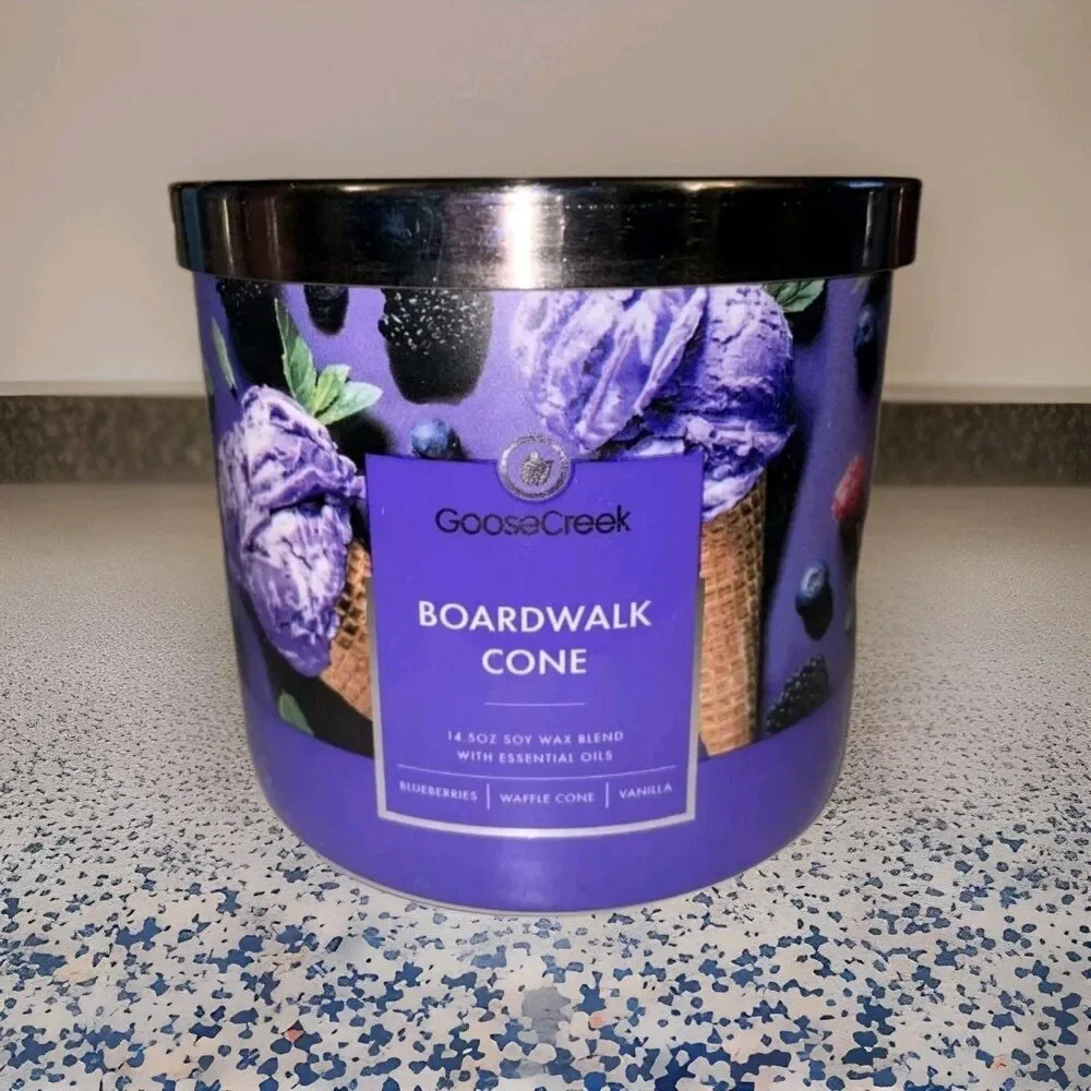 Goose Creek Candle BOARDWALK CONE 14.5 Oz Triple Wick Tumbler